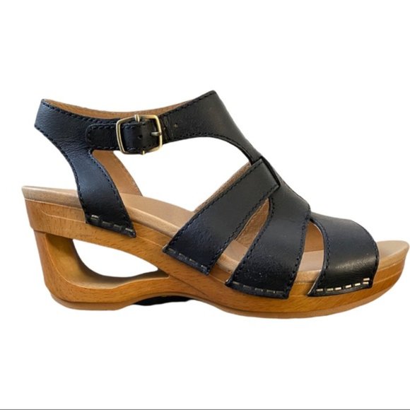 Dansko Shoes - Dansko New Women’s Sandal Trudy Leather Black size 38